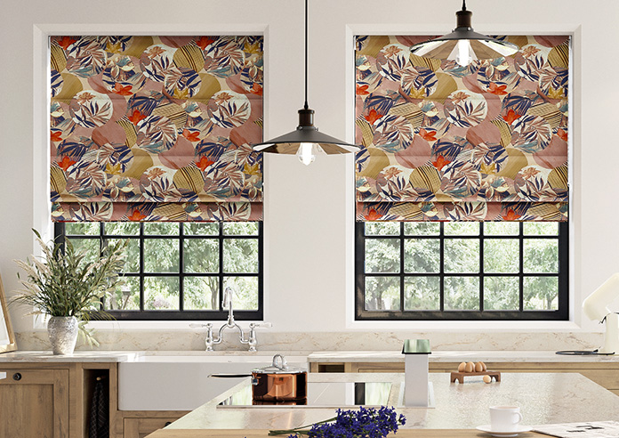Osaka, Imperial - Motorised Roman Blind - Image 3